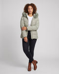 Jacket Quilted Women's Stylish Lightweight Padded