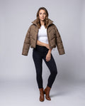 Jacket Quilted Women's Stylish Casual Elegant