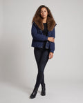 Jacket Quilted Women's Stylish Elegant Modern