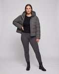Jacket Quilted Women's Stylish Casual Modern