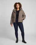 Jacket Quilted Women's Stylish Casual Modern