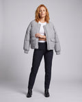 Jacket Quilted Women's Stylish Sporty Casual
