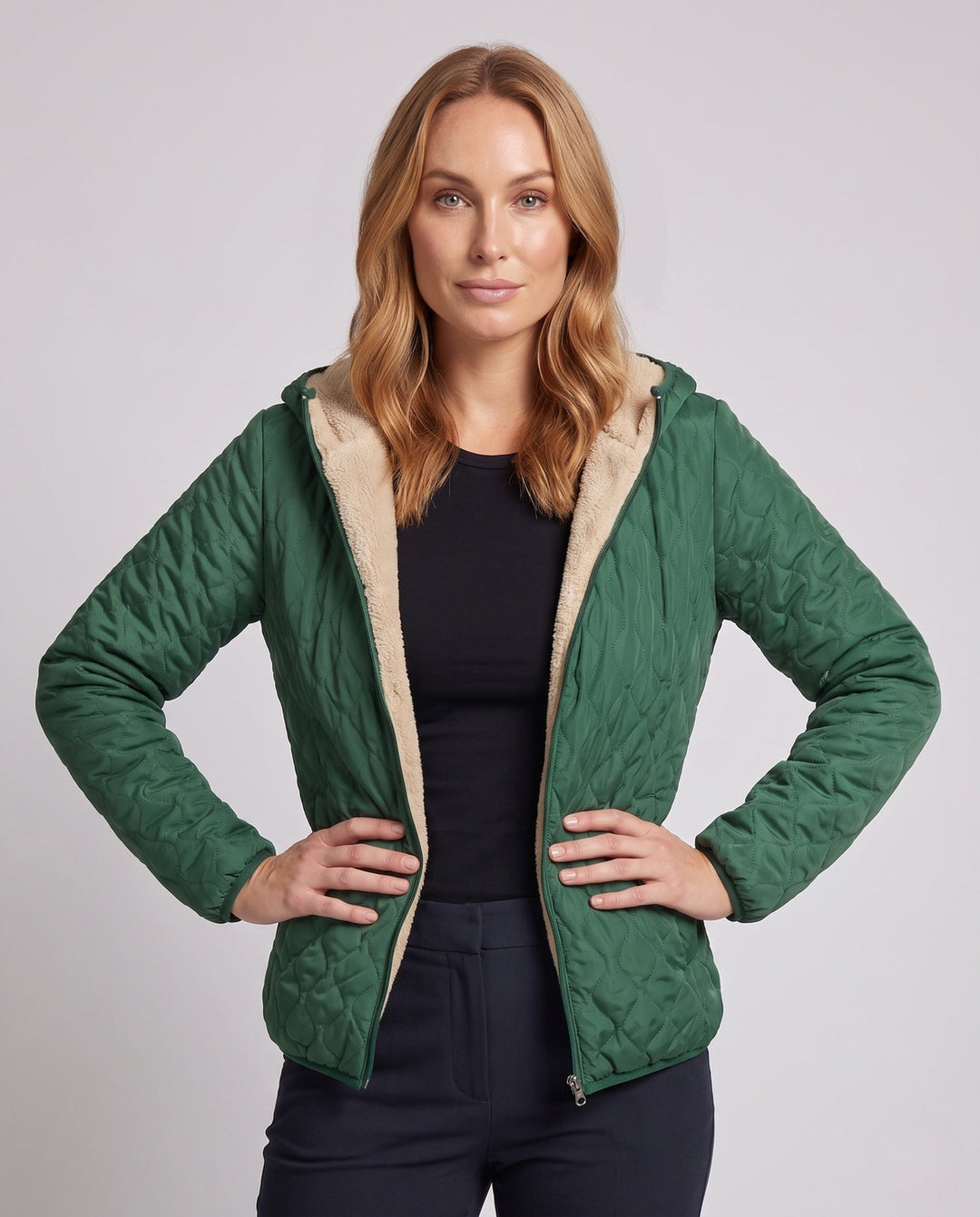 Jacket quilted women&