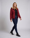 Jacket Quilted Women's Stylish Elegant Modern