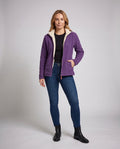 Women's fleece jacket with High Collar