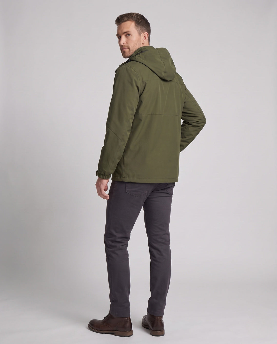 Unisex Functional Jacket with Adjustable Hood
