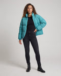 Women Retro Functional Quilted Jacket