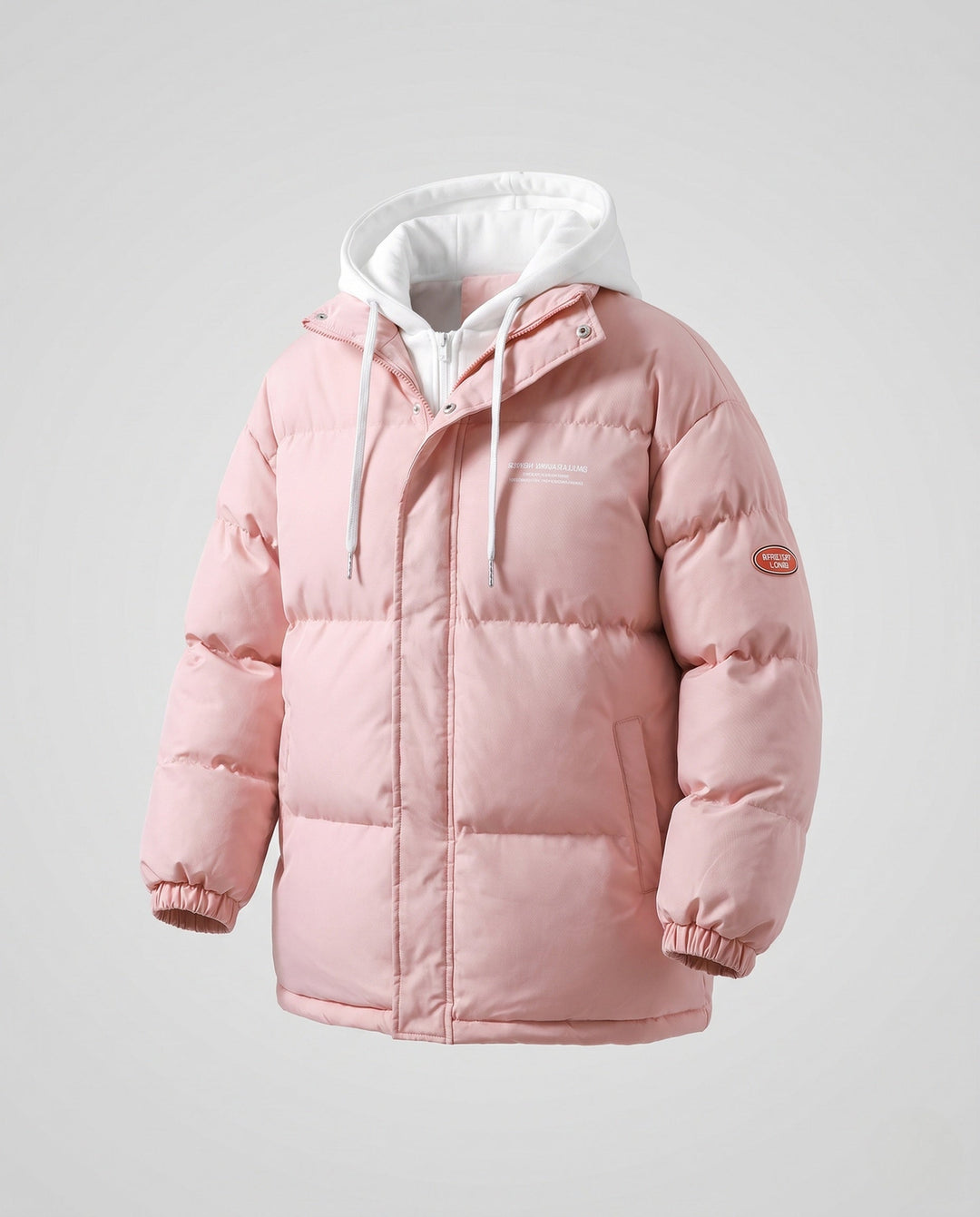 Women Fashionable Quilted Jacket with Hood