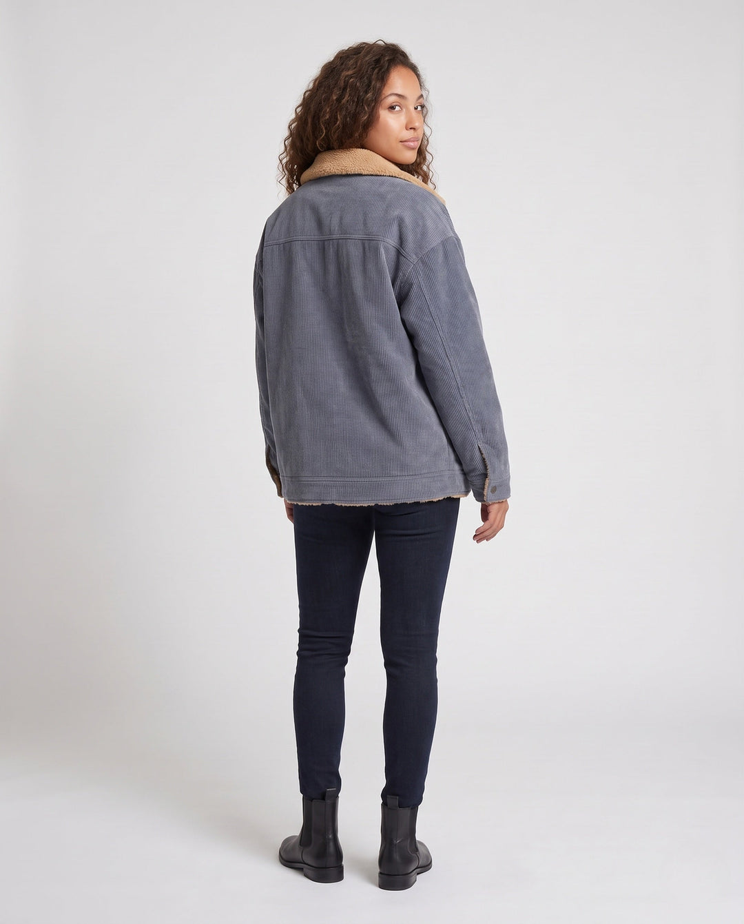 Ladies Fashion Cord Jacket