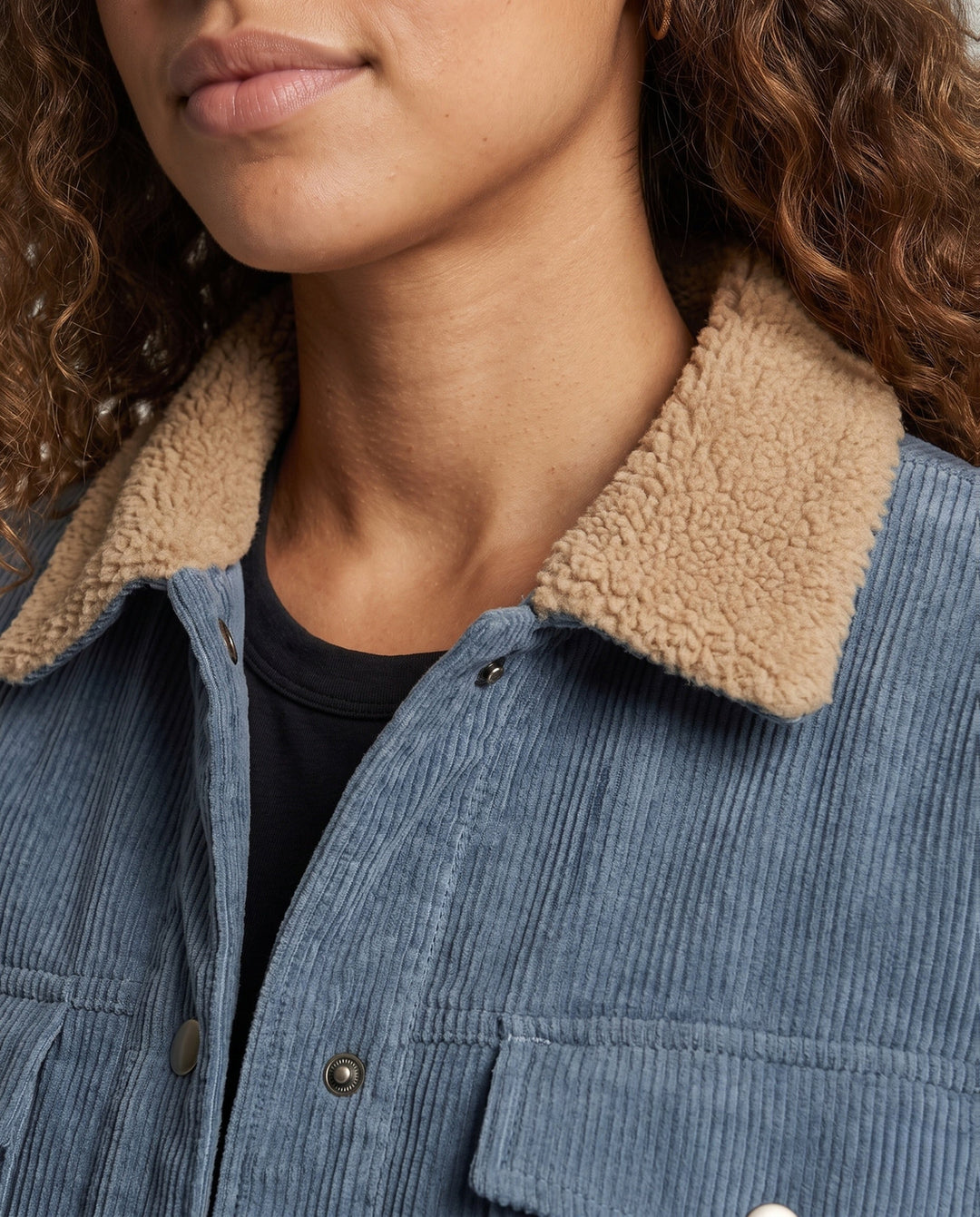 Ladies Fashion Cord Jacket
