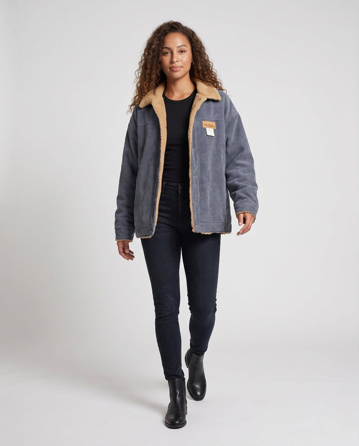 Ladies Fashion Cord Jacket