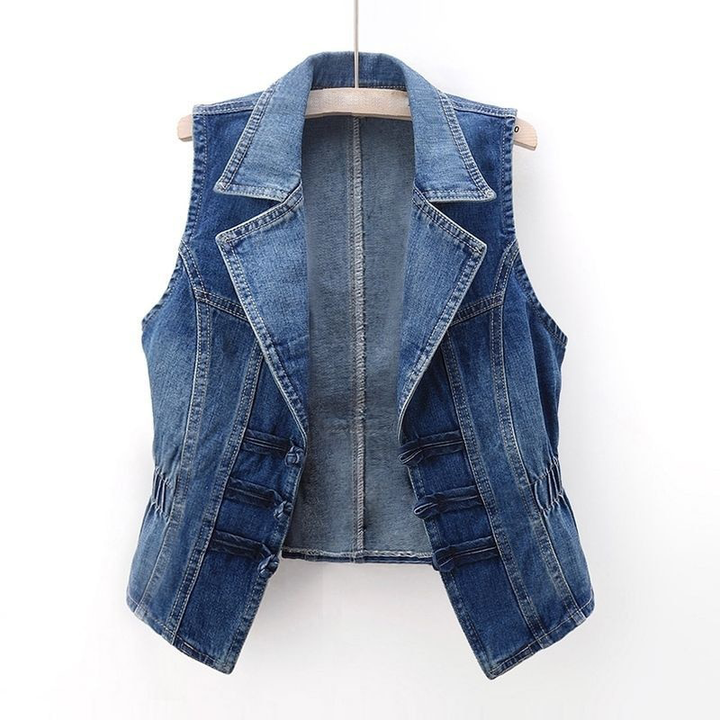 women’s casually Sleeveless Open front gilet