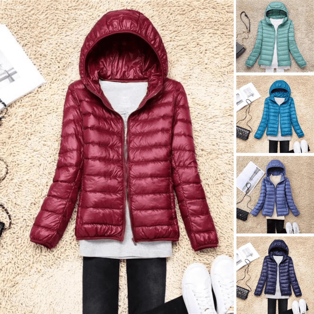 | Ultralight Packable Down Jacket with Hood