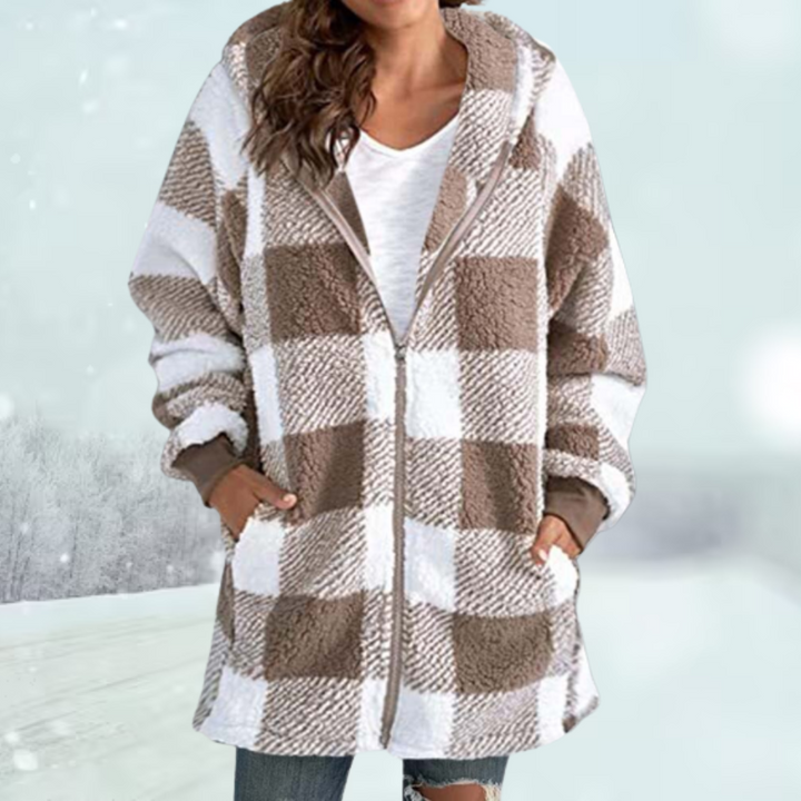 Winter coat with hood