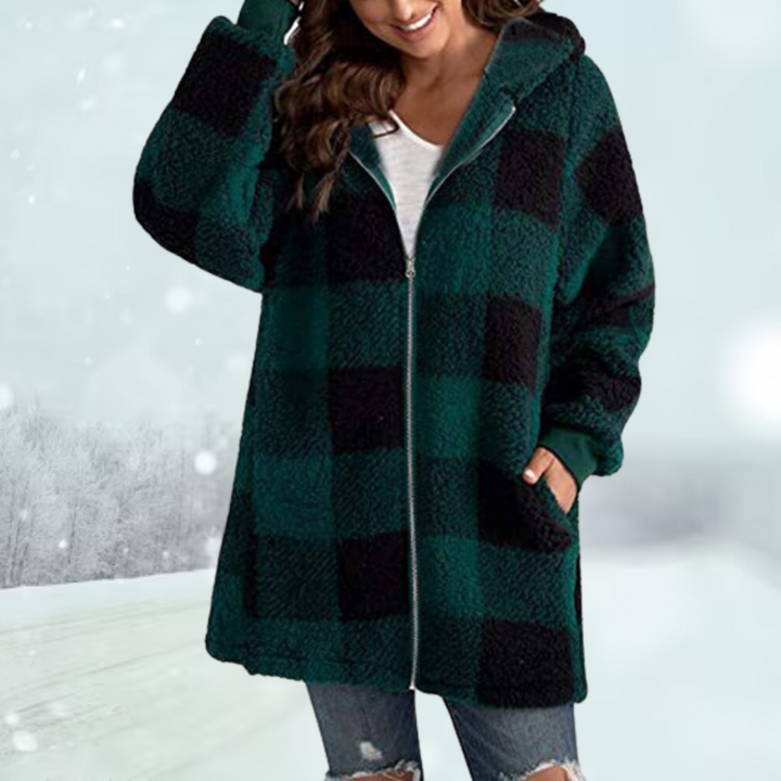 Winter coat with hood