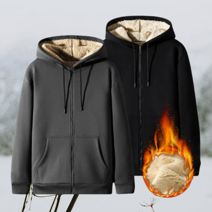 Cozy Unisex Sheepskw hooded jacket