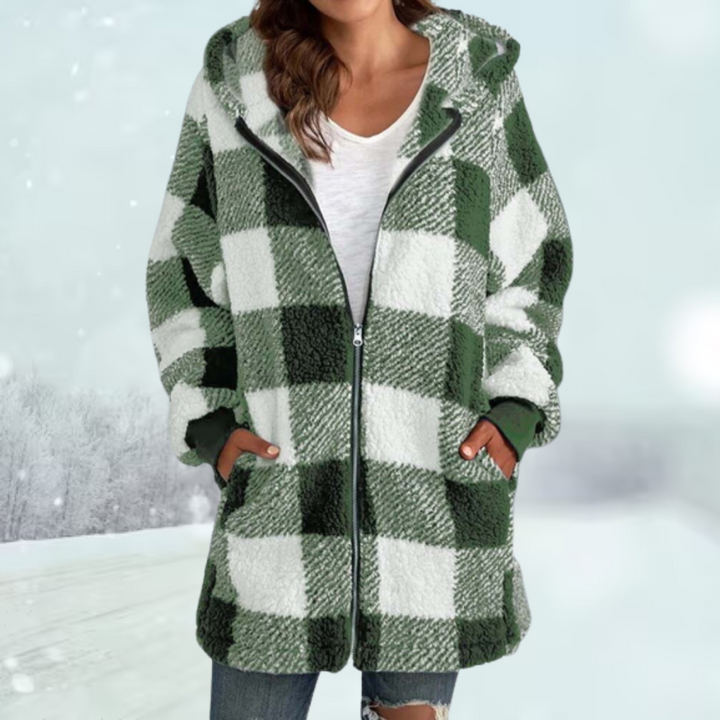 Winter coat with hood