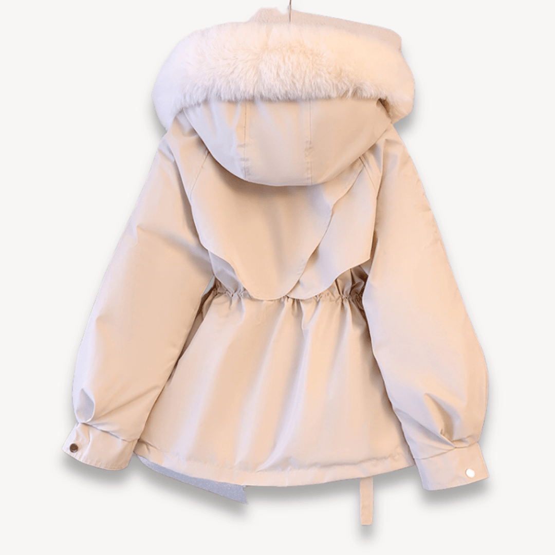 water-repellent faux fur Lined parka women&