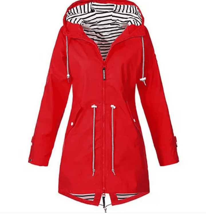 water-repellent hooded Jacket for women