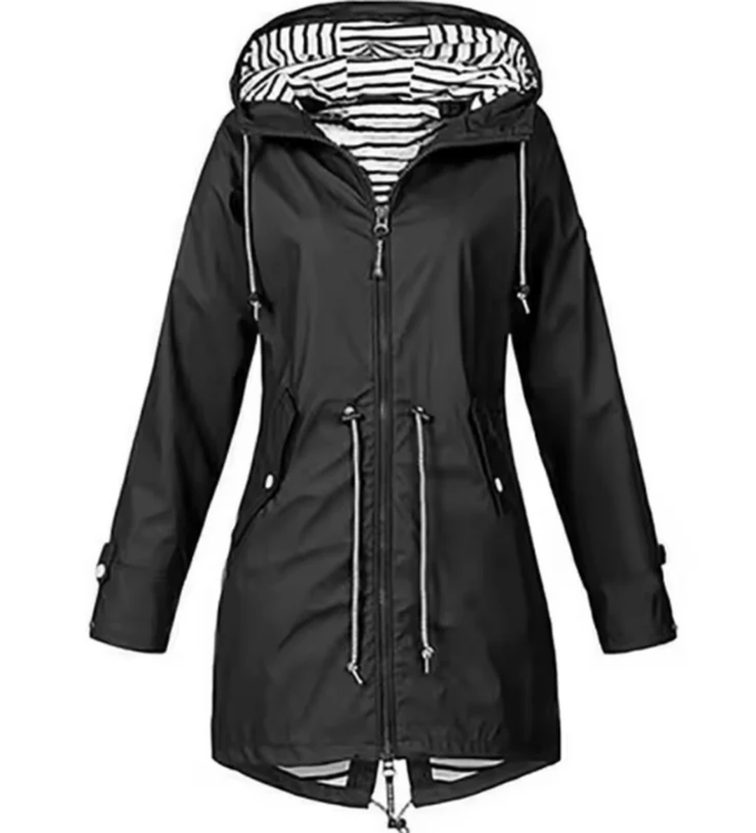 water-repellent hooded Jacket for women