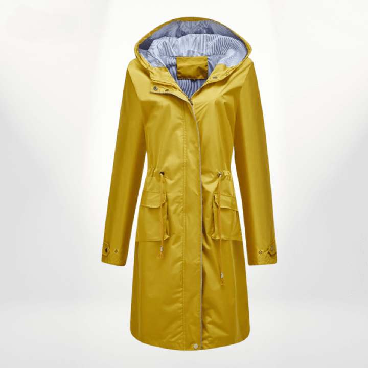 water-repellent Trench coat with adjustable Fit