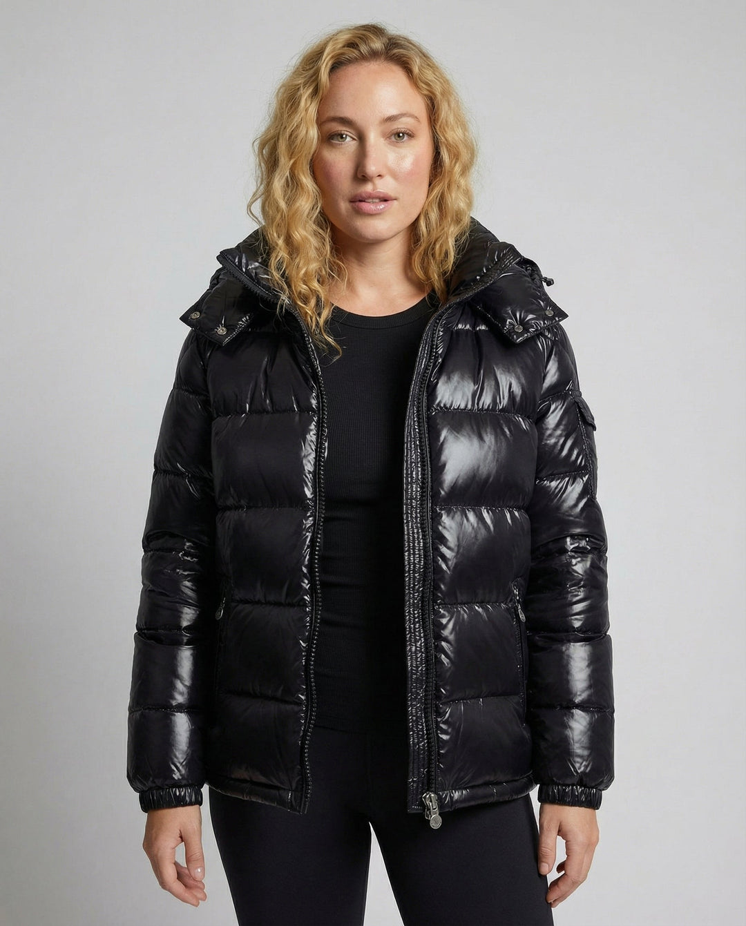 Warm padded Puffer jacket women