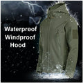 | Softshell Hoodie - Waterproof Jacket for Men