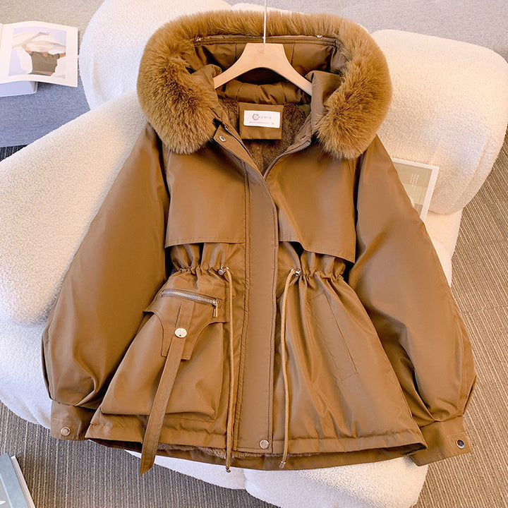 Winter Coat in Fur for women