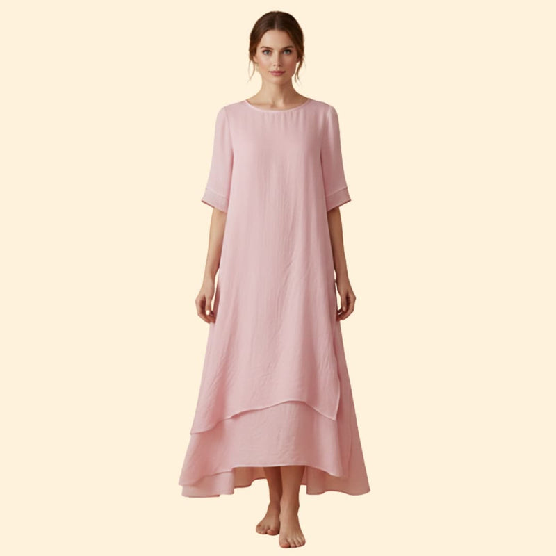 Women’s A-Line Dress with Flowing Hem