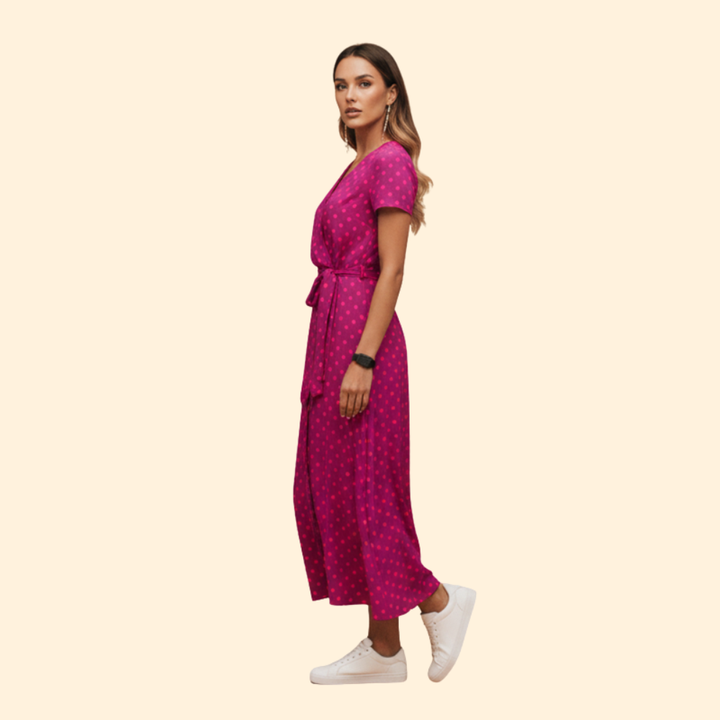 Women’s Colorful Floral Dress