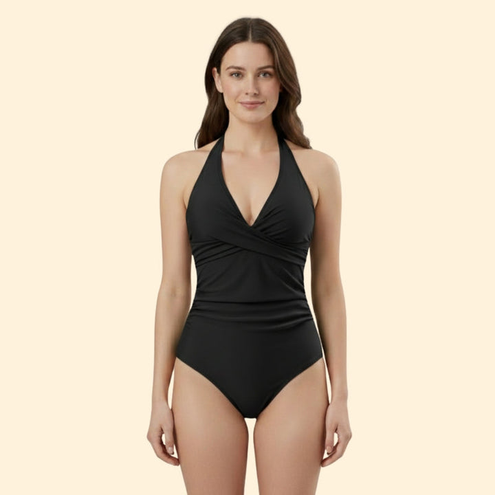 Women’s Swimsuit with Color Block Design
