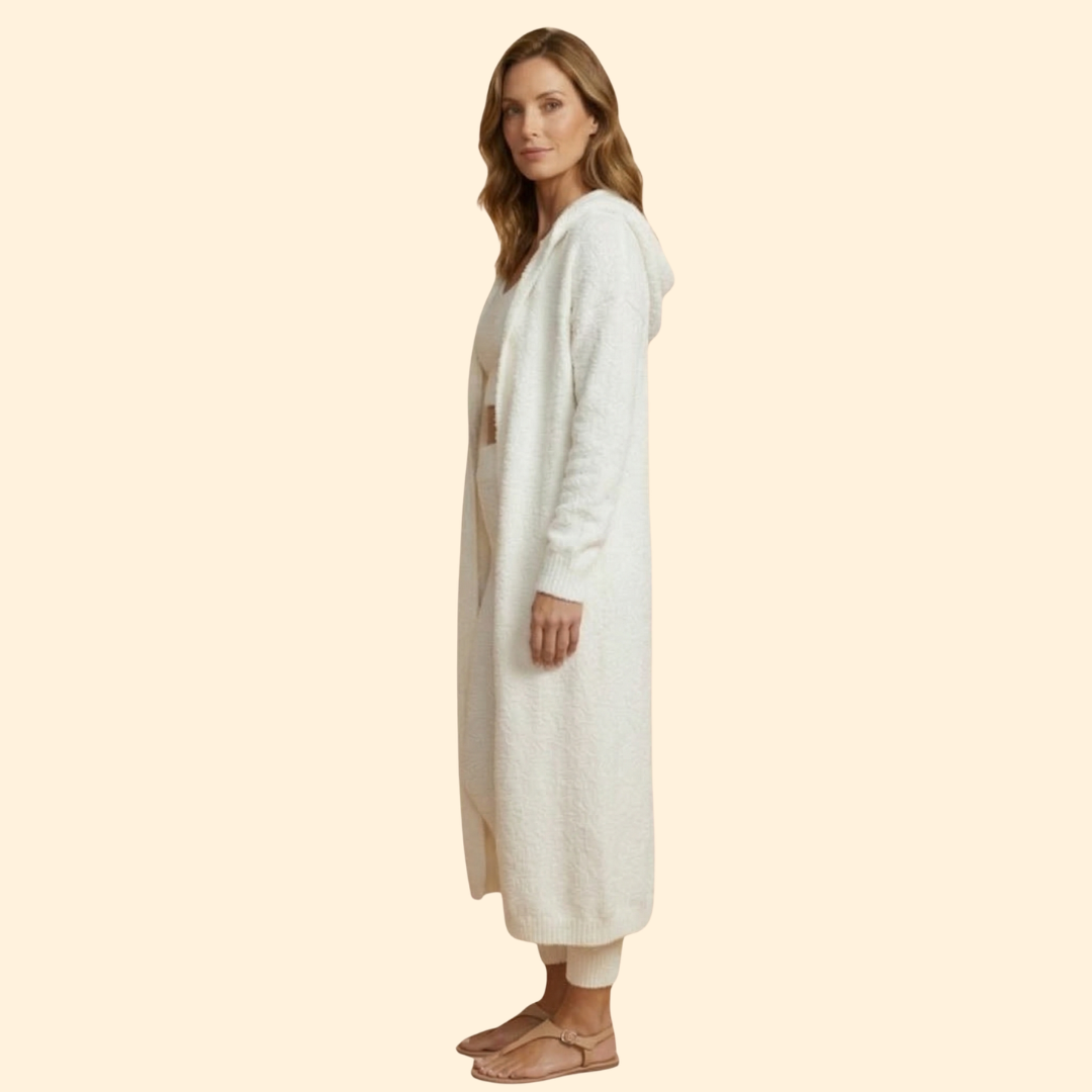 Women’s Cozy Set with Crop Top and Pants