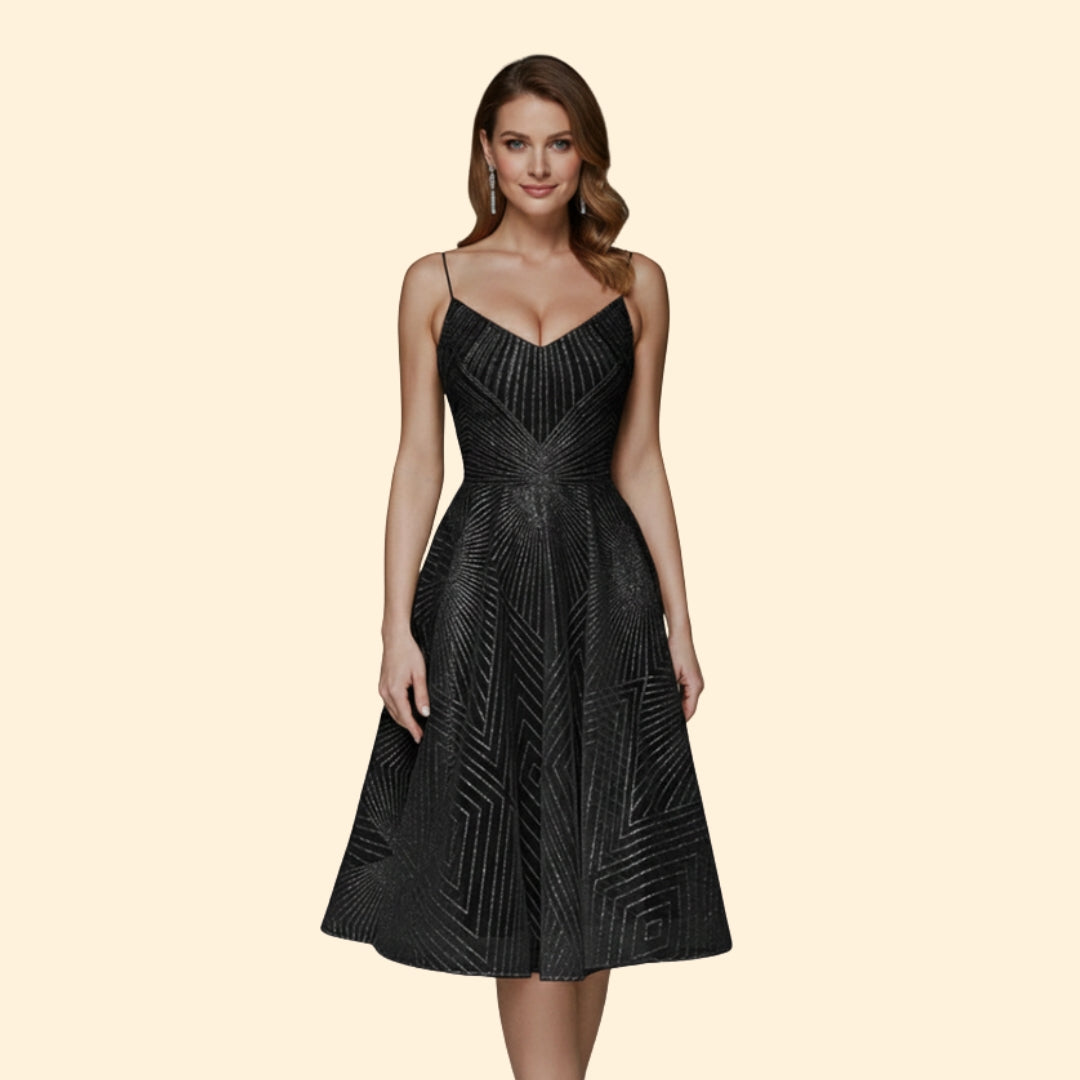 Women’s Sequin Dress with Spaghetti Straps