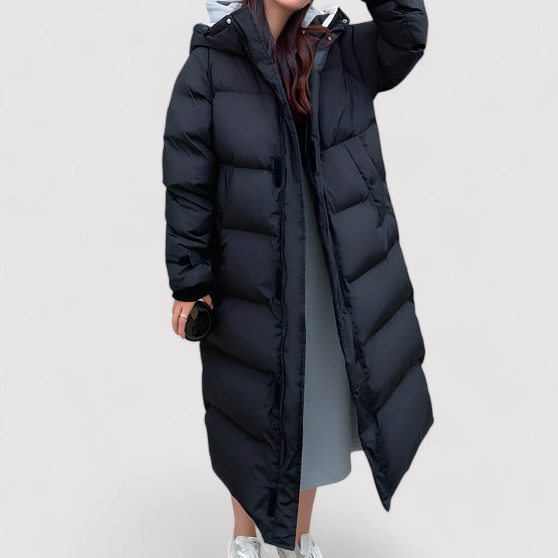 Puffer parka with hood Women&