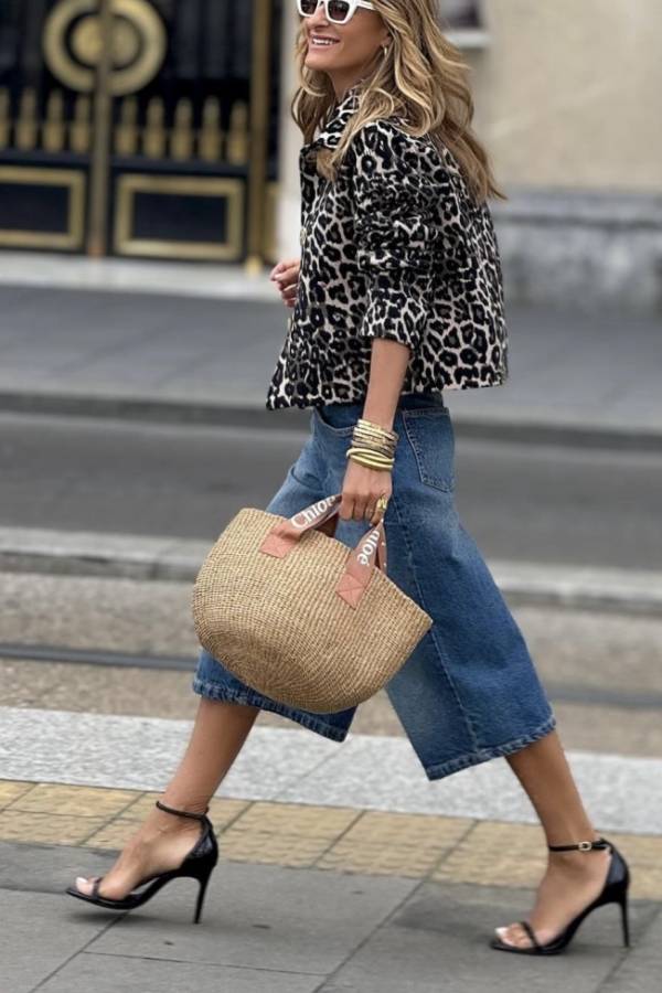 Shorter Leopard jacket
