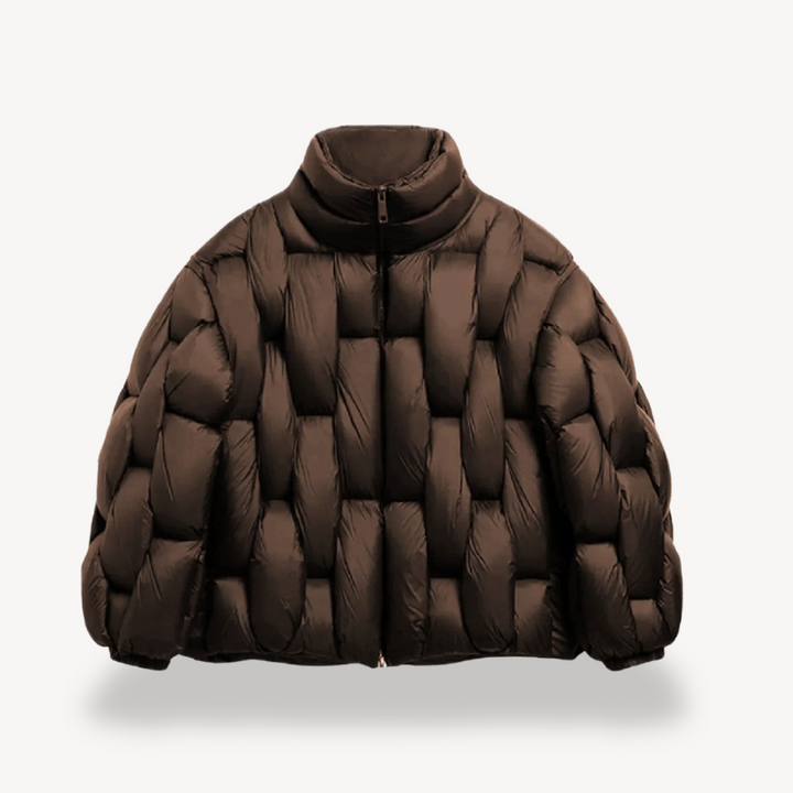 Plush Puffer Jacket for Men&