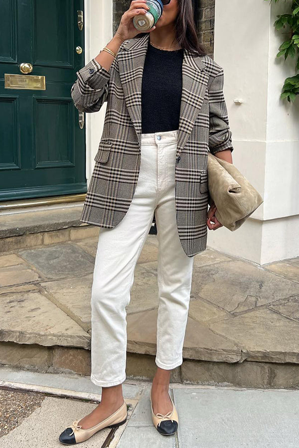 Collar wool jacket