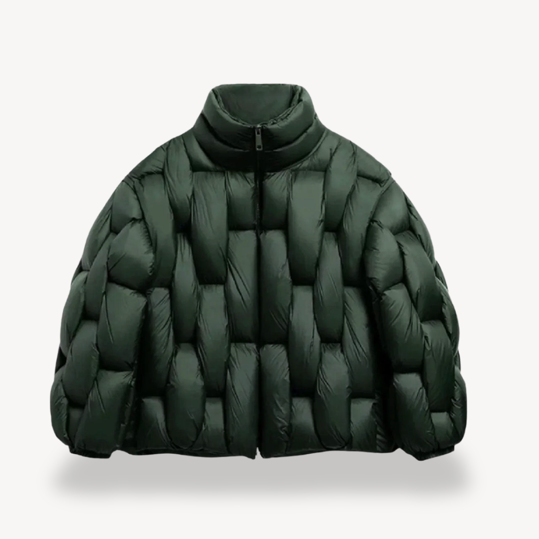 Plush Puffer Jacket for Men&