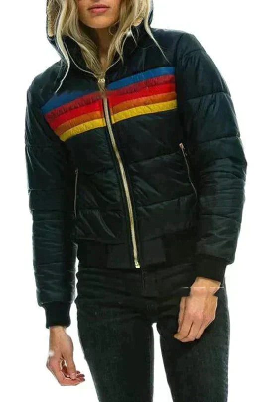 Plush coat for women