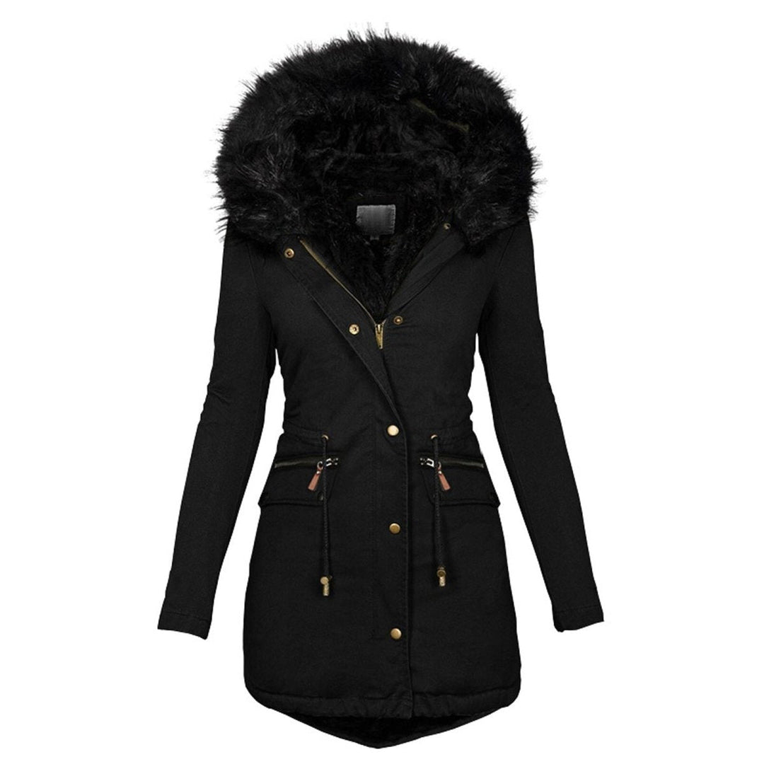 winter long with Adjustable Waist for Women&
