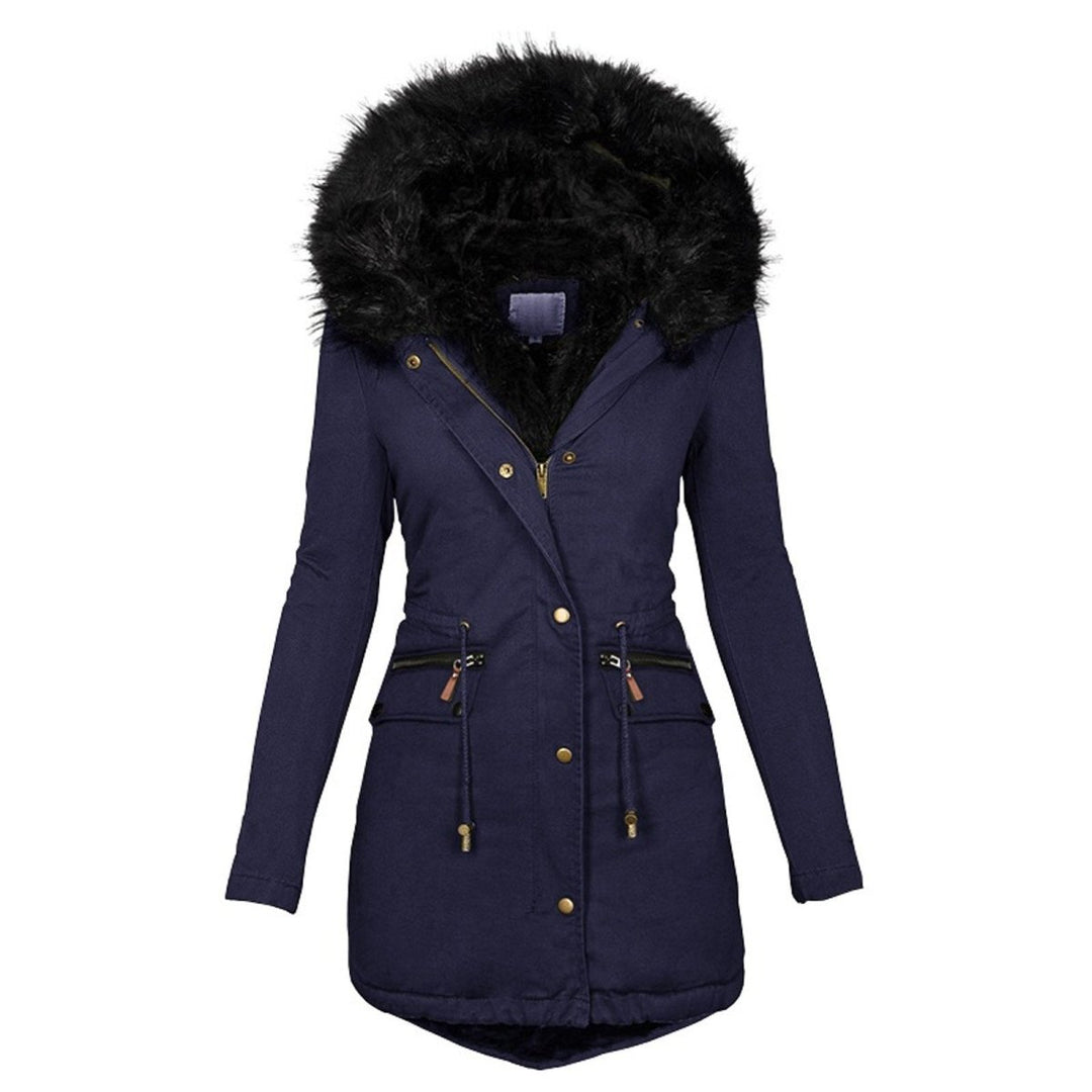 winter long with Adjustable Waist for Women&
