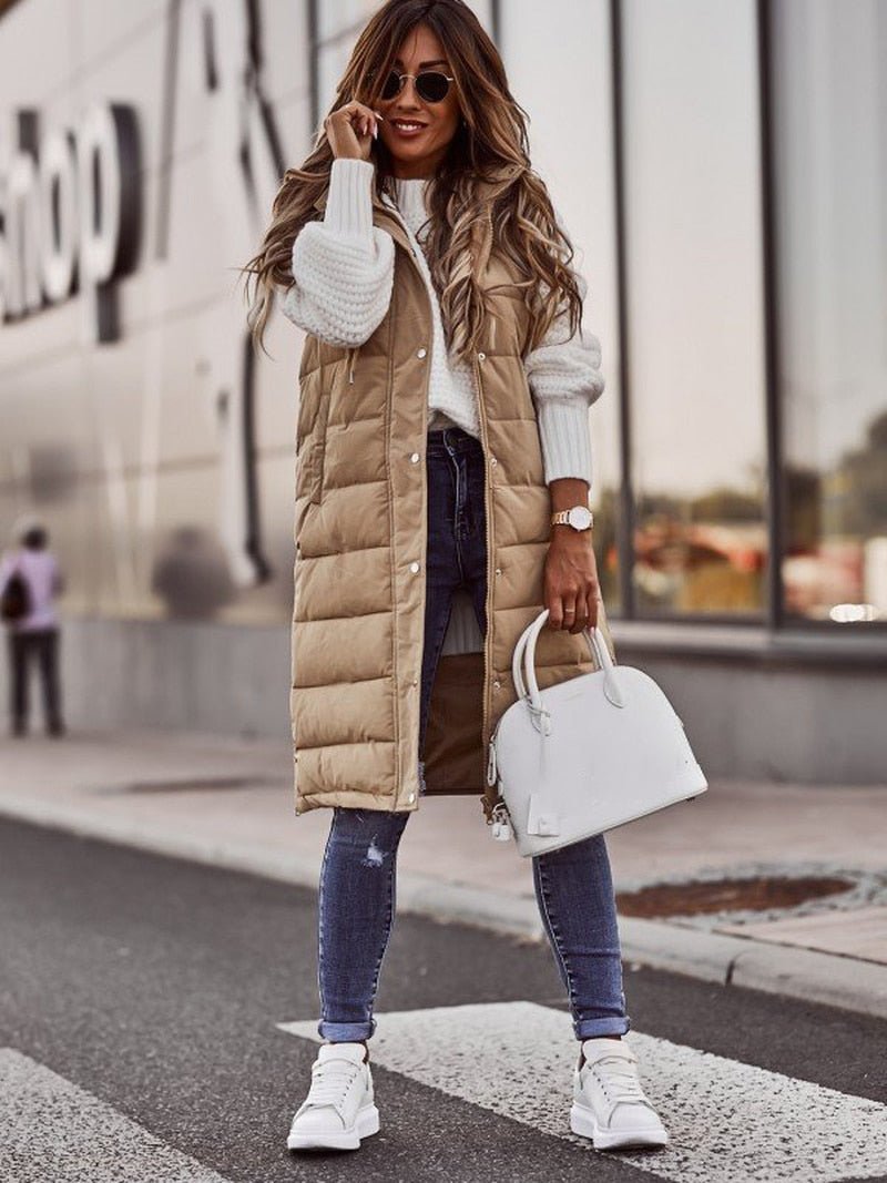 Long Gilet for women