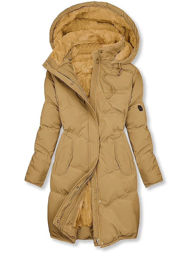 Luxurious and padded jacket