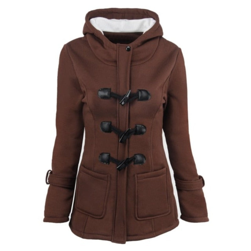 Short parka with hood - lightweight, stylish &amp; practical