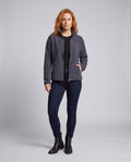 Men's Jacket fleece with collar and wwd protection