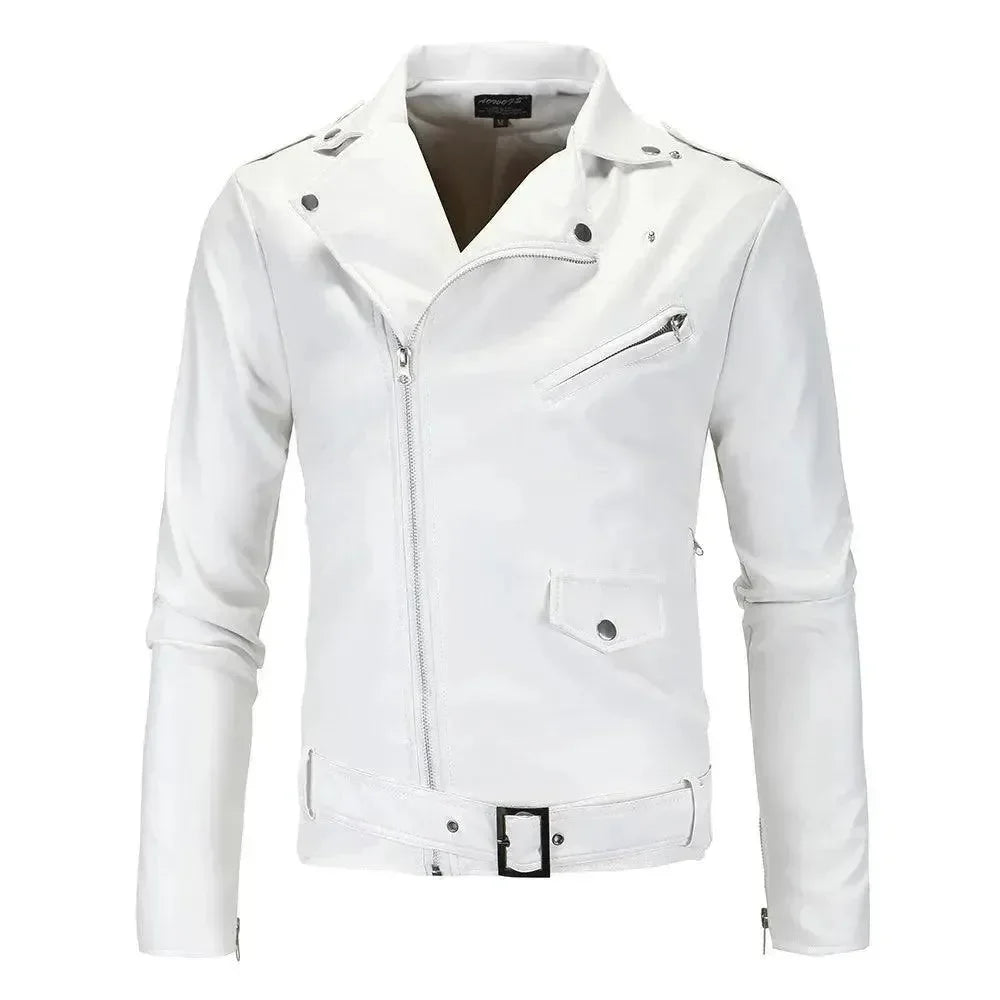 Slim Fit Biker Men&