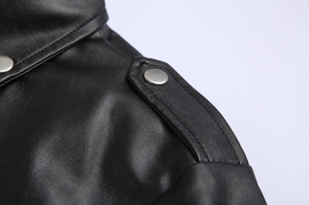Eloura-Moda | Slim Fit leather Motorcycle Jacket for Men&