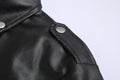 Eloura-Moda | Slim Fit leather Motorcycle Jacket for Men's with collar